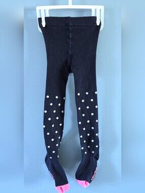2-3 Years Navy Blue with Polka Dots Baby GAP Tights